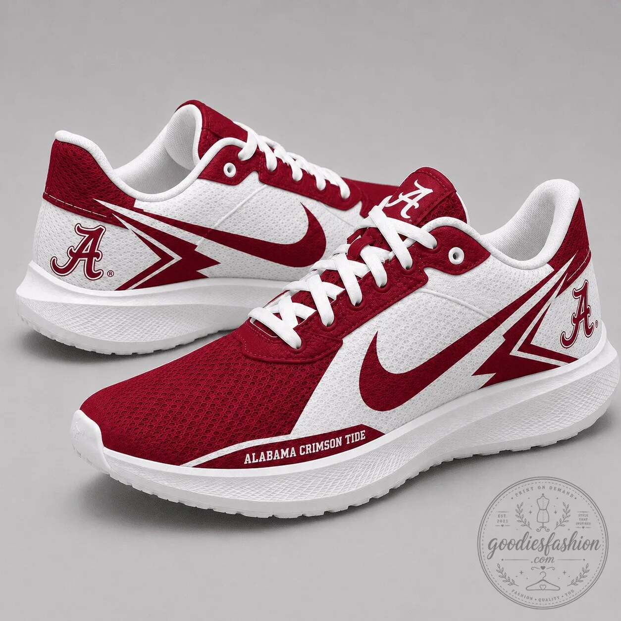 Alabama Crimson Tide NCAA Running Shoes for Men and Women